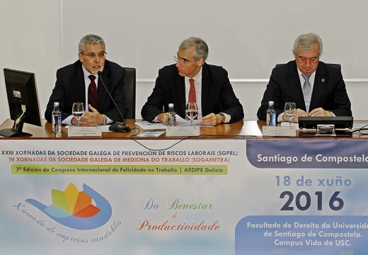 Conde destaca o impulso da Xunta para fomentar medidas de seguridade e saúde no traballo e favorecer a RSE nas pemes